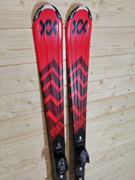 LYŽE VOLKL RACETIGER JR RED 160CM --MODEL 2025--